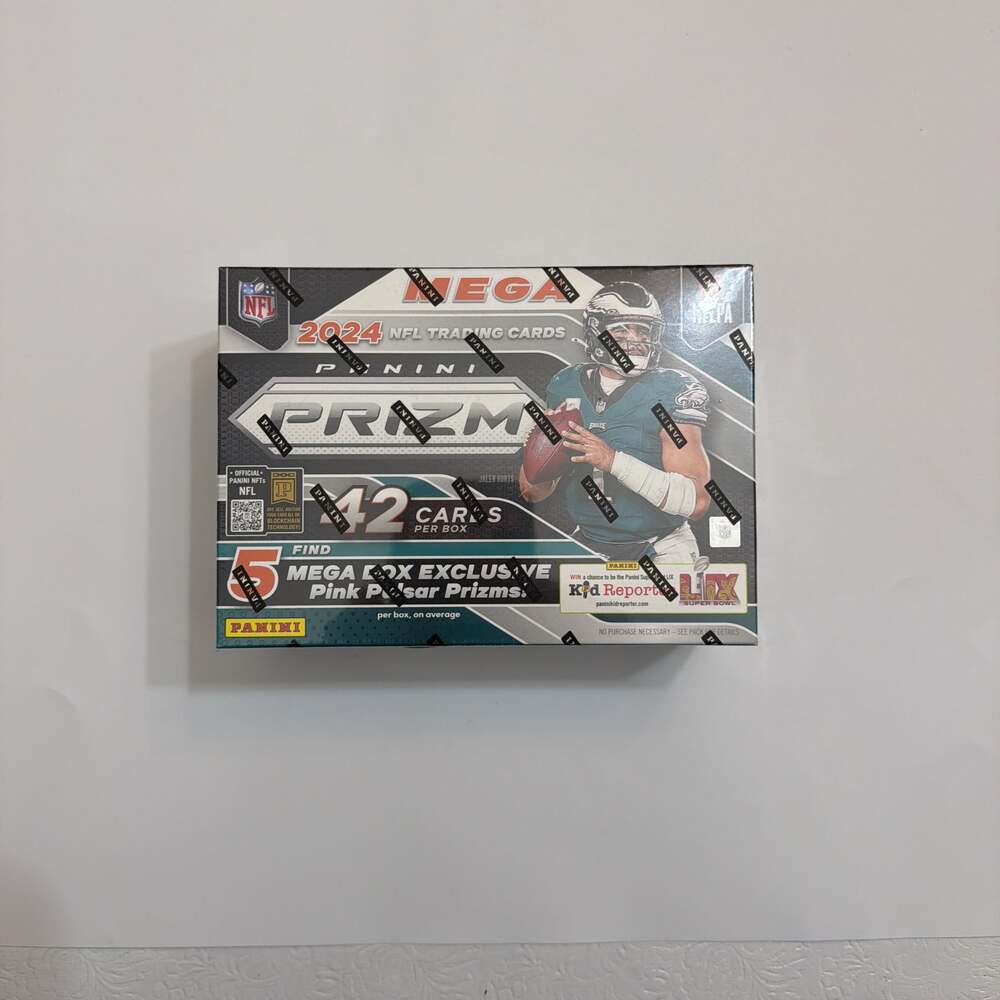 2024 Panini Prizm NFL Football Mega Box 42 Cards Target Pink Pulsar Sealed *NEW*
